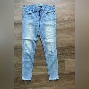 American Eagle Skinny Jeans Size 8 - Light Blue
